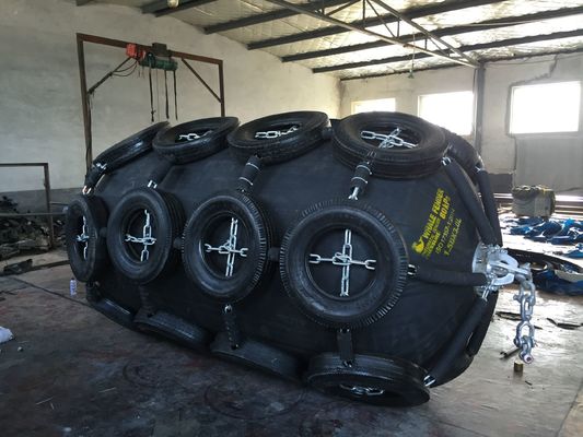 Kalite 50kpa 2.0D*3.5L Deniz yokohama pnömatik çamurluk Doğal Kauçuk Fabrika
