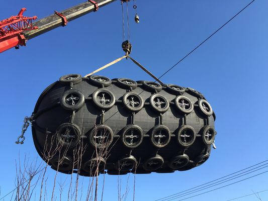 Kalite Nervürlü Yokohama Marine Kauçuk Çamurluk Marine Dock Köşe Tamponları Fabrika