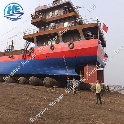 Kalite D15 * L20m Deniz Kauçuk Hava Yastığı Tekneler Gemiler Kauçuk Hava Yastığı Fabrika