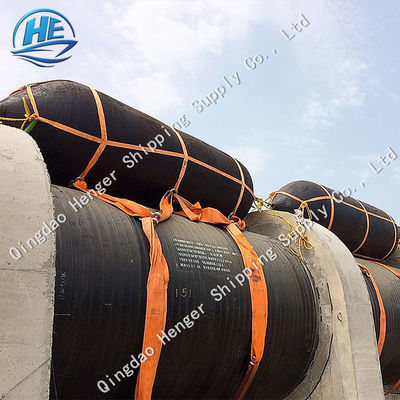 Kalite 0.07 ~ 0.10mpa Gemi Balonu Hava Yastığı Gemi, Gemi Kuru Havuzlama İçin Balon Başlatma Fabrika