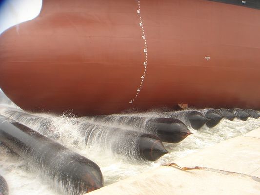 Kalite D15 * L20m 0.20Mpa Gemi Deniz Hava Yastıklarını Başlattı Optimize Edilmiş Düzen Fabrika