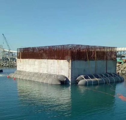 Kalite 8 Katmanlı Gemi Hava Yastığı Gemisini Başlatıyor Kauçuk Hava Yastığı CCS LRS Sertifikası Fabrika