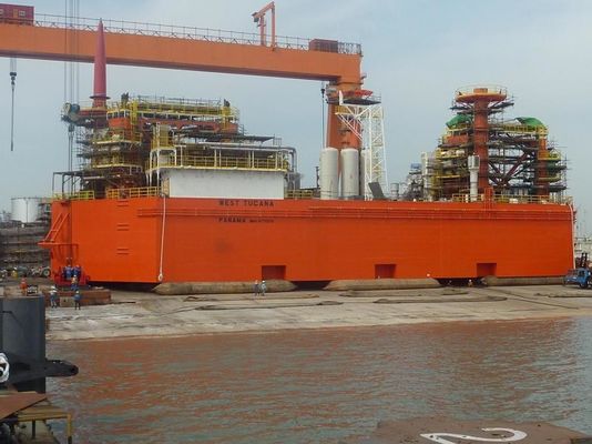 Kalite 16m Deniz Kauçuk Hava Yastığı Tekne Kaldırma Deniz Kurtarma Hava Yastığı Fabrika