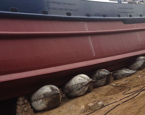 Kalite Yüksek Basınçlı Gemi Kauçuk Hava Yastığı 0.8*15m 5-14 Katmanlar Fabrika