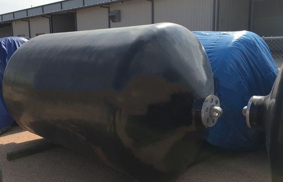 Kalite Positive Buoyancy Foam Filled Fender with Customized Size and High-Density Foam Core for Marine Dock Protection Fabrika
