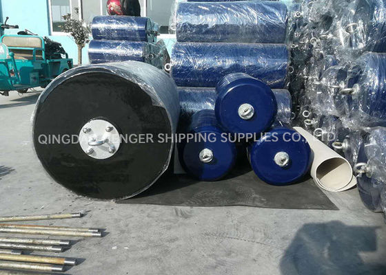 Kalite Köpükle Doldurulmuş Fender Dock Bumper ISO17357 Standart Deniz Kullanımı İçin 0,5-4,8m Diametre Fabrika