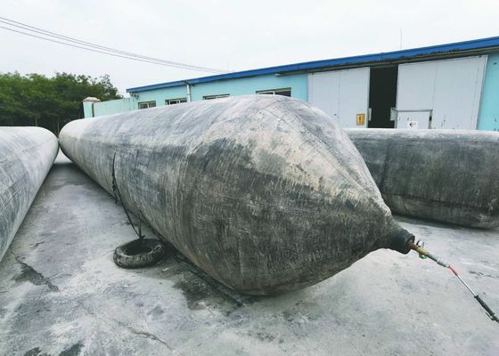 Kalite ISO 14409:2011 Deniz uygulamaları için 6-10 yıllık ömür süresi ve 0,8 m ila 3,0 m çap aralığı ile sertifikalı gemi fırlatma hava yastığı Fabrika