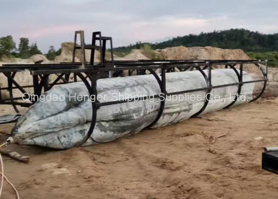 Kalite ISO 14409 Certified Marine Rubber Airbag with 80 kPa Working Pressure and Natural Rubber Construction Fabrika