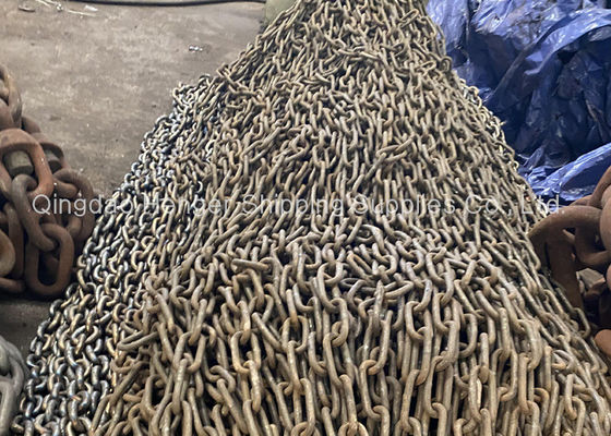 Kalite Talaşlı İmalat ve Kaynak Kalibre Galvanizli Ankraj Zinciri 16mm-100mm Fabrika